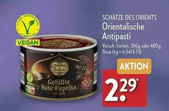 Aldi Nord Schätze des orients orientalische antipasti Angebot