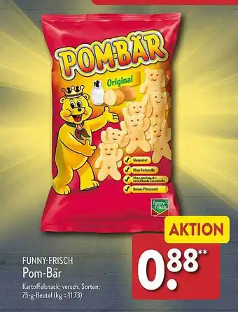 Aldi Nord Funnyfrisch pombär Angebot