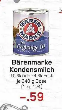 akzenta Bärenmarke kondensmilch Angebot