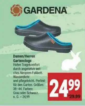 Marktkauf Gardena damen-herren gartenclogs Angebot