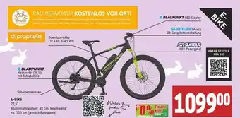 Marktkauf Blaupunkt e-bike Angebot