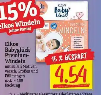 NP Discount Elkos babyglück premium windeln Angebot