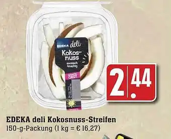 Scheck-in-Center Edeka deli kokosnuss-streifen Angebot