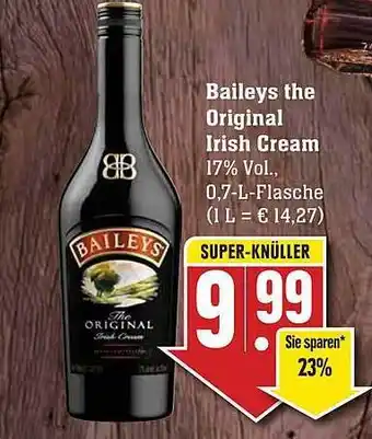 Scheck-in-Center Baileys the original irish cream Angebot