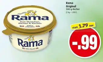 Markant Rama Original 500g Becher Angebot