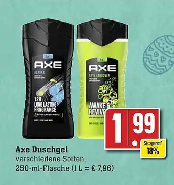 Scheck-in-Center Axe duschgel Angebot