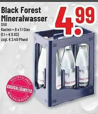 trinkgut Black forest mineralwasser Angebot