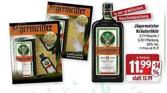 Wasgau Jägermeister kräuterlikör Angebot