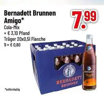 trinkgut Bernadett brunnen amigo cola-mix Angebot