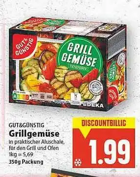 E-Center Gut & günstig grillgemüse Angebot