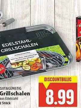 E-Center Gut & günstig edelstahl-grillschalen Angebot