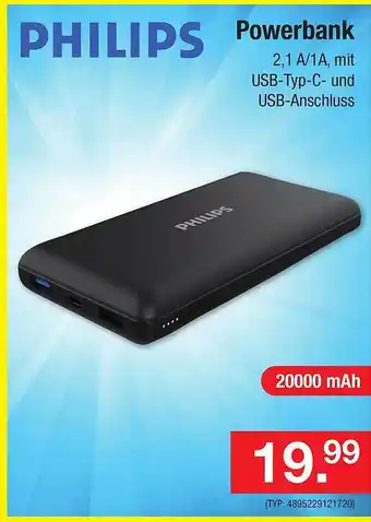 Zimmermann Philips powerbank Angebot