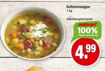 Markant Bohnensuppe 1kg Angebot