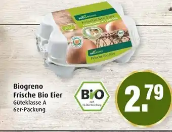 Markant Biogreno Frische Bio Eier Angebot