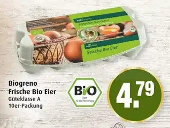 Markant Biogreno Frische Bio Eier Angebot