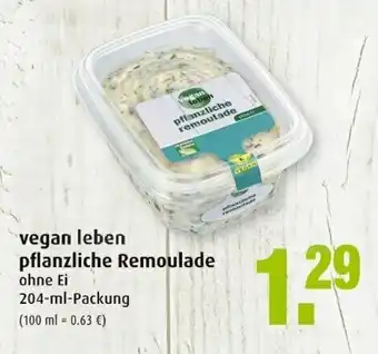 Markant Vegan Leben Pflanzliche Remoulade 204ml Angebot