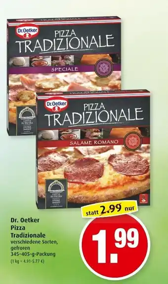 Markant Dr. Oetker Pizza Tradizionale 345-405g Angebot