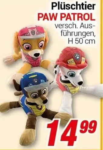 CENTERSHOP Paw Patrol Plüschtier H 50 cm Angebot