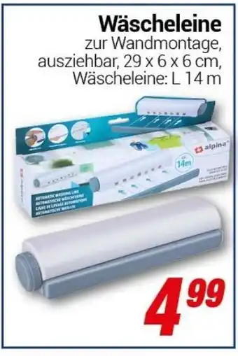 CENTERSHOP Wäscheleine Angebot