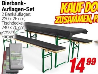 CENTERSHOP Bierbank Auflagen Set Angebot