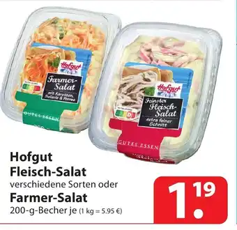 Famila Nord Ost Hofgut fleisch-salat 200G Angebot