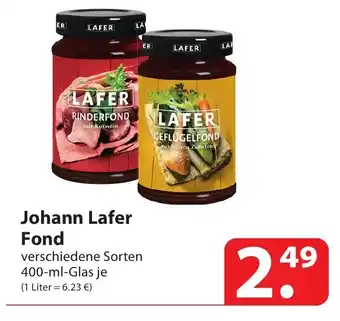 Famila Nord Ost Johann Lafer Fond verschidene Sorten 400-ml-Glas je Angebot