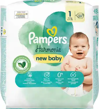 dm drogerie Pampers windeln harmonie gr.1 newborn (2-5 kg) Angebot