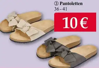 Woolworth Pantoletten Gr. 36-41 Angebot