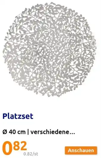 Action Platzset ø 40 cm Angebot