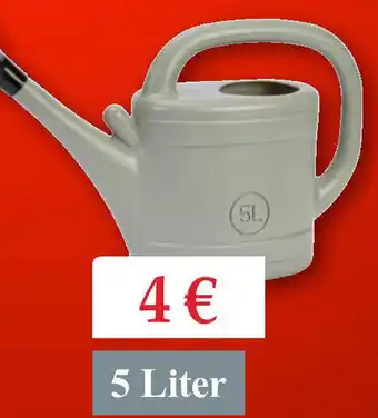 Woolworth Gießkanne 5 Liter Angebot