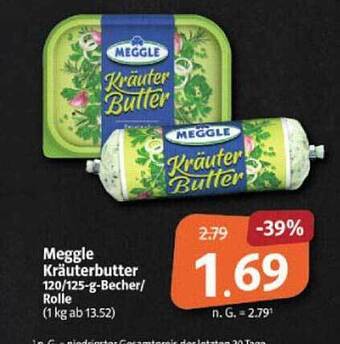 Markant Markt Meggle kräuterbutter Angebot