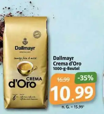 Markant Markt Dallmayr crema d'oro Angebot