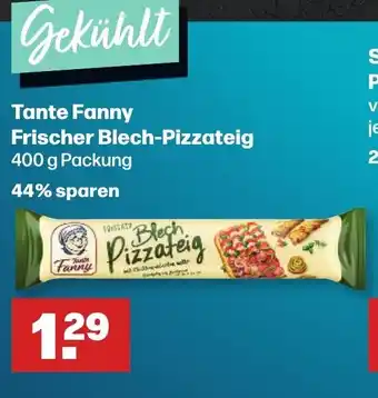 Handelshof Tante Fanny frischer Blech-Pizzateig 400g Angebot