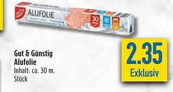 diska Gut & günstig alufolie Angebot