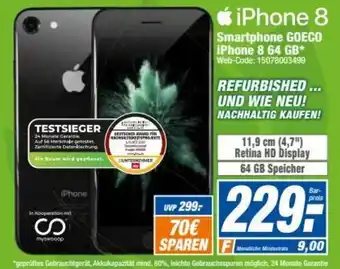 HEM Expert iPhone 8 Smartphone GOECO 64 GB Angebot