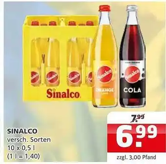 Getränkehaus Sinalco Angebot