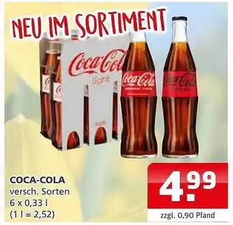 Getränkehaus Coca-cola Angebot