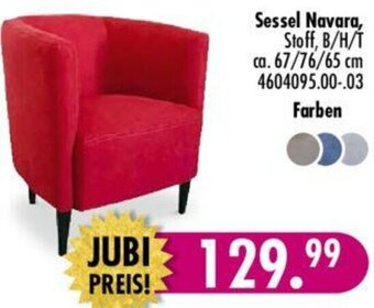 Möbel Boss Sessel Navara Angebot