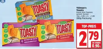 Edeka Tillman's Toasty 280 g Packung Angebot