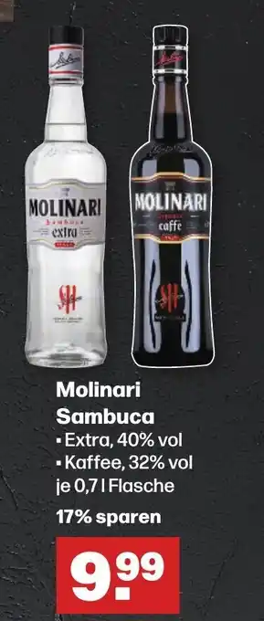 Handelshof Molinari Sambuca 700 ml Angebot