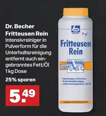 Handelshof Dr. Becher Fritteusen Rein 1kg Angebot