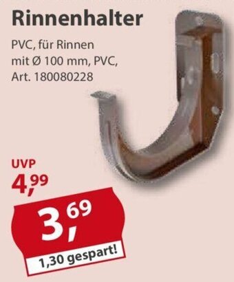 Sonderpreis Baumarkt Rinnenhalter Angebot