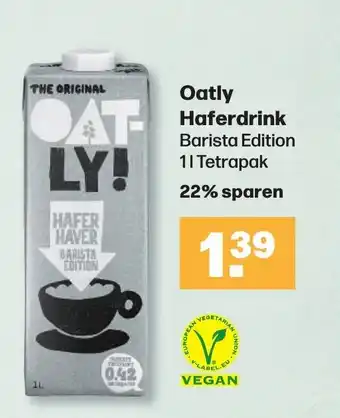 Handelshof Oatly Haferdrink 1L Angebot