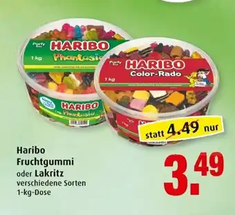 Markant Haribo Fruchtgummi oder Lakritz 1kg Angebot