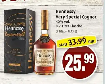 Markant Hennessy  Very Special Cognac 0,7L Angebot