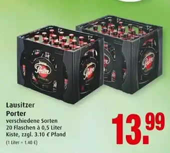 Markant Lausitzer Porter 20x0,5L Angebot