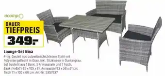 OBI Lounge Set Nina Angebot