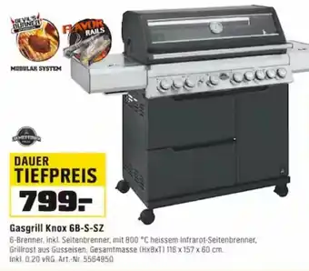 OBI Gasgrill Knox 6B-S-SZ Angebot