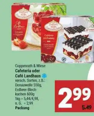 Marktkauf Coppenrath & wiese cafeteria oder café landhaus Angebot