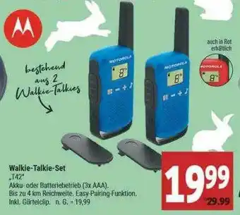 Marktkauf Walkie-talkie-set „t42“ Angebot